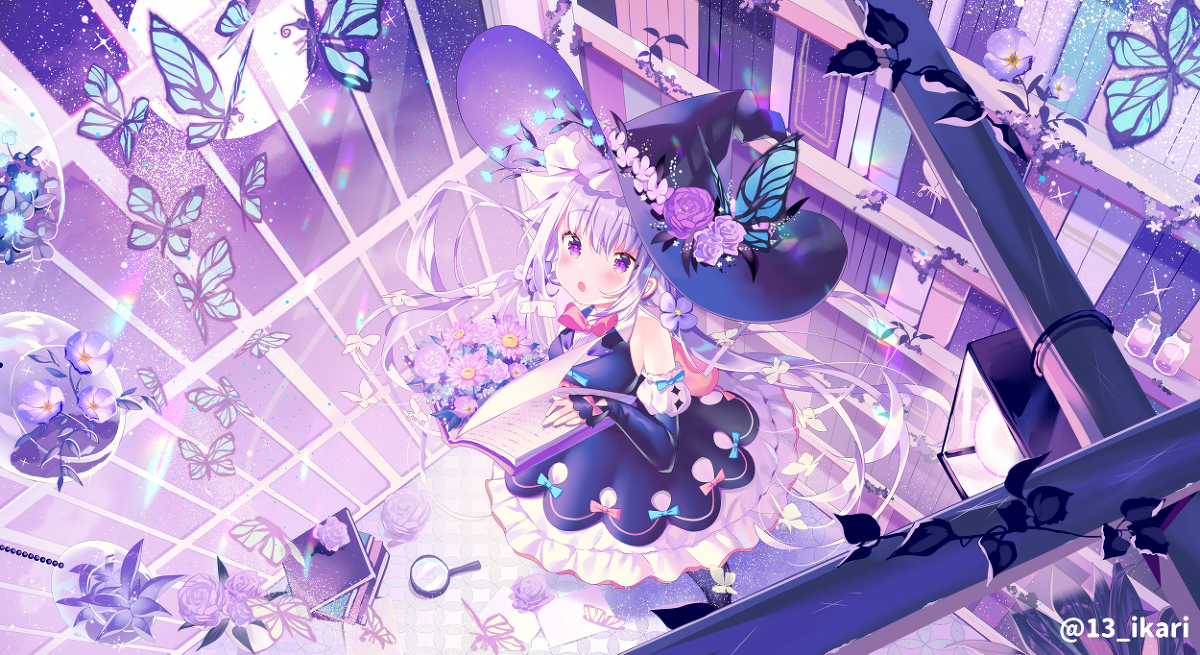 This is a pixiv picture whose title is とある魔女のアトリエ.