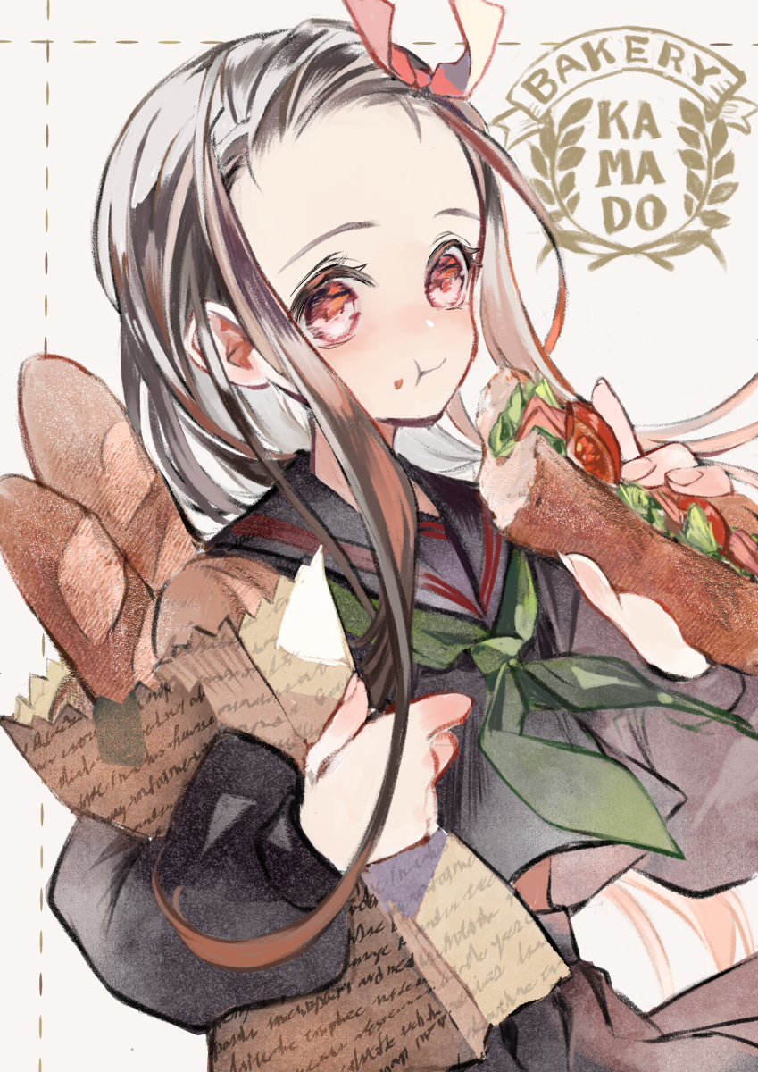 This is a pixiv picture whose title is かまどベーカリー新作サンドイッチ.