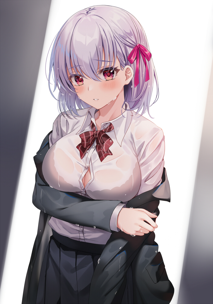 This is a pixiv picture whose title is カーマちゃん制服.