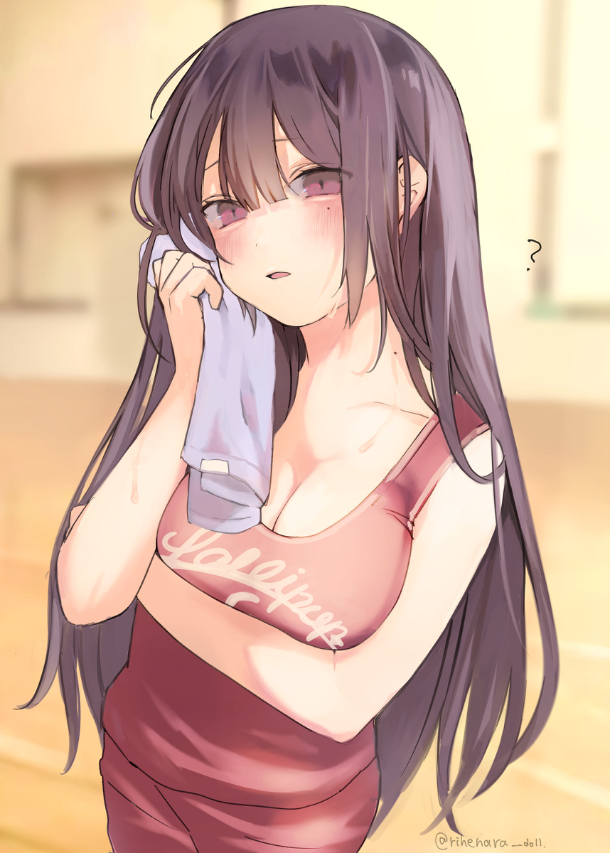 This is a pixiv picture whose title is へ...なんで見てるの？.