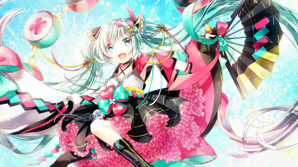 This is a pixiv picture whose title is ハジマル未来.