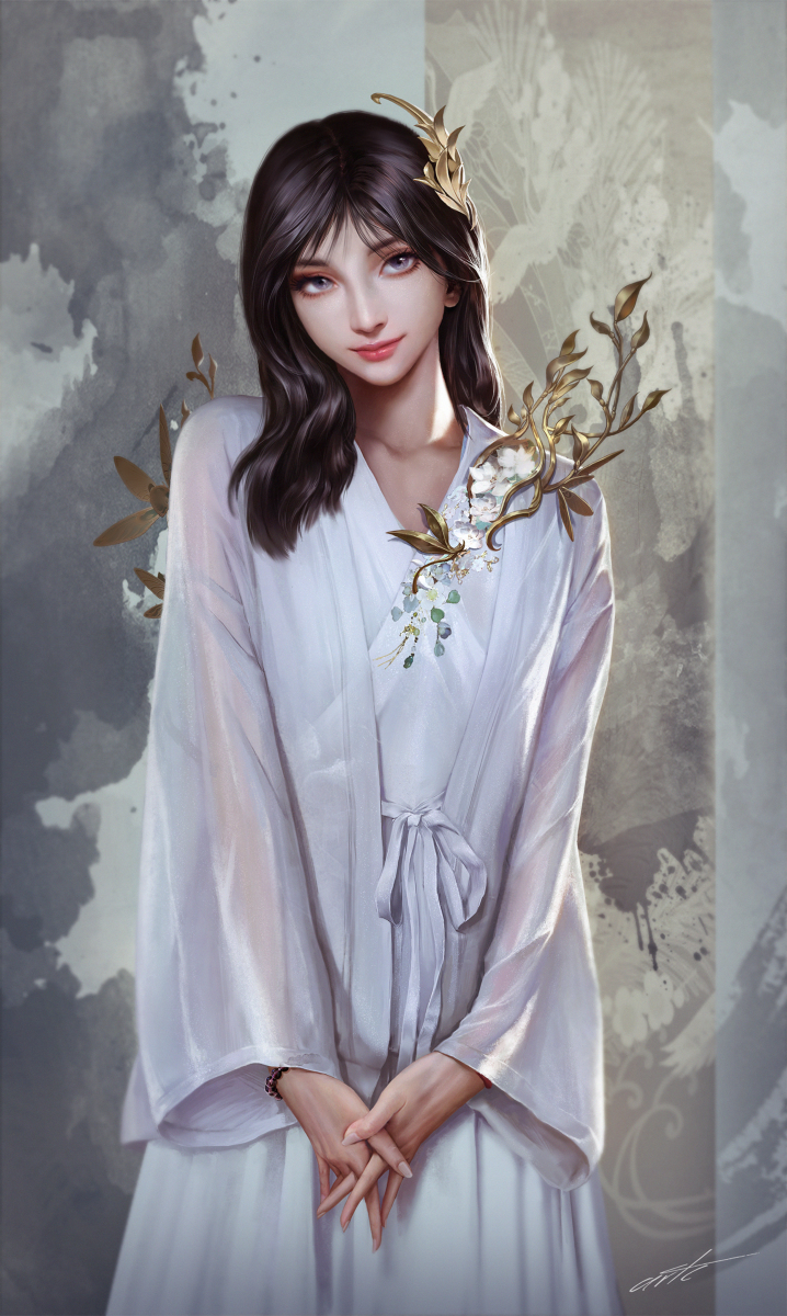 This is a pixiv picture whose title is 一只羊.