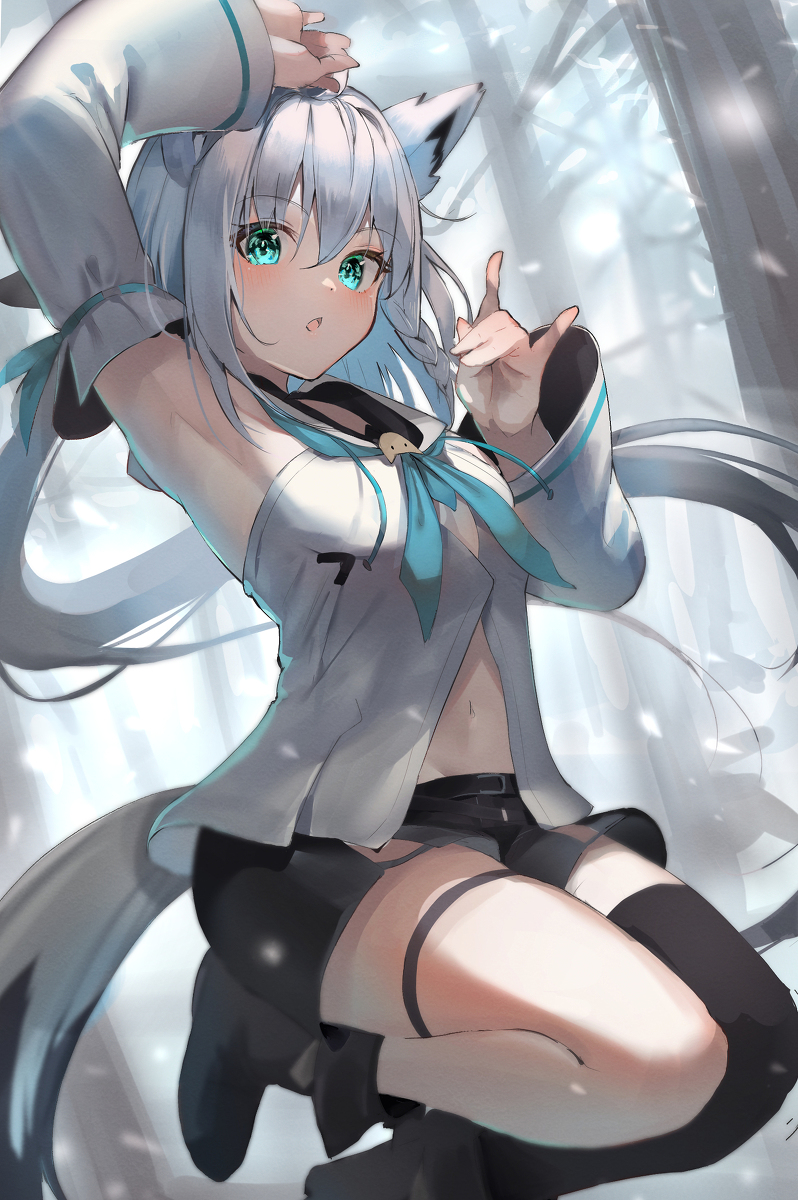 This is a pixiv picture whose title is フブキちゃん.