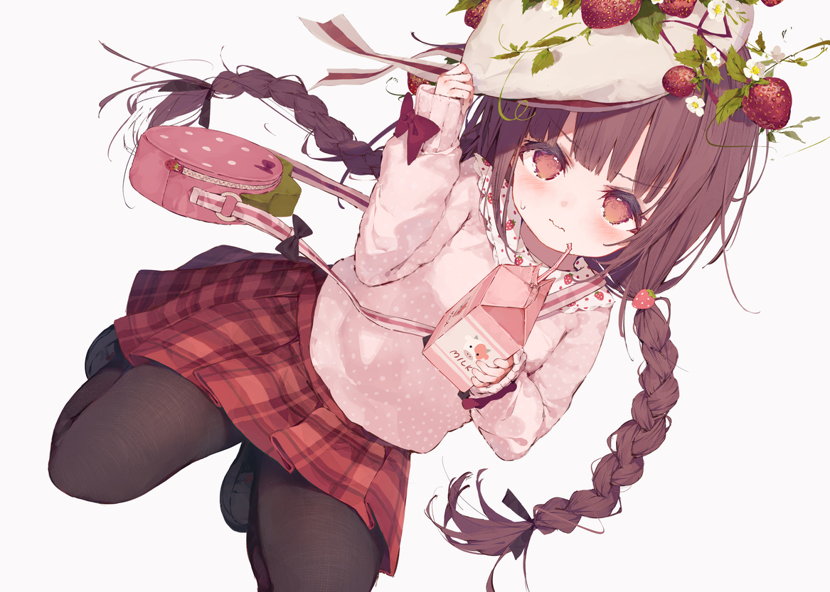 This is a pixiv picture whose title is 🍓.