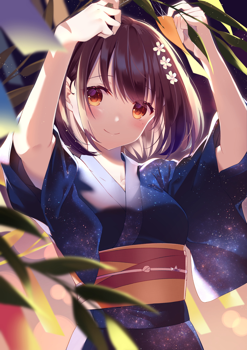 This is a pixiv picture whose title is 七夕.