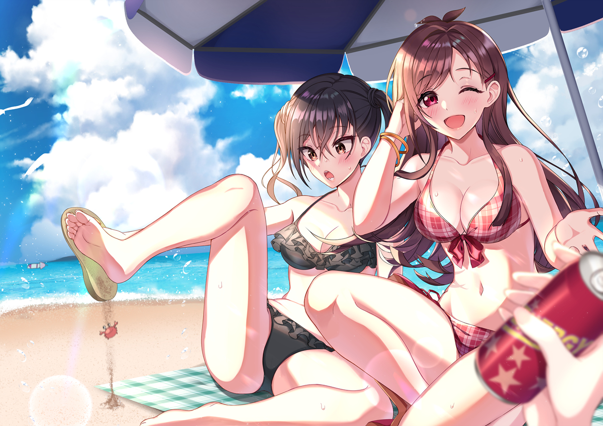 This is a pixiv picture whose title is 海.