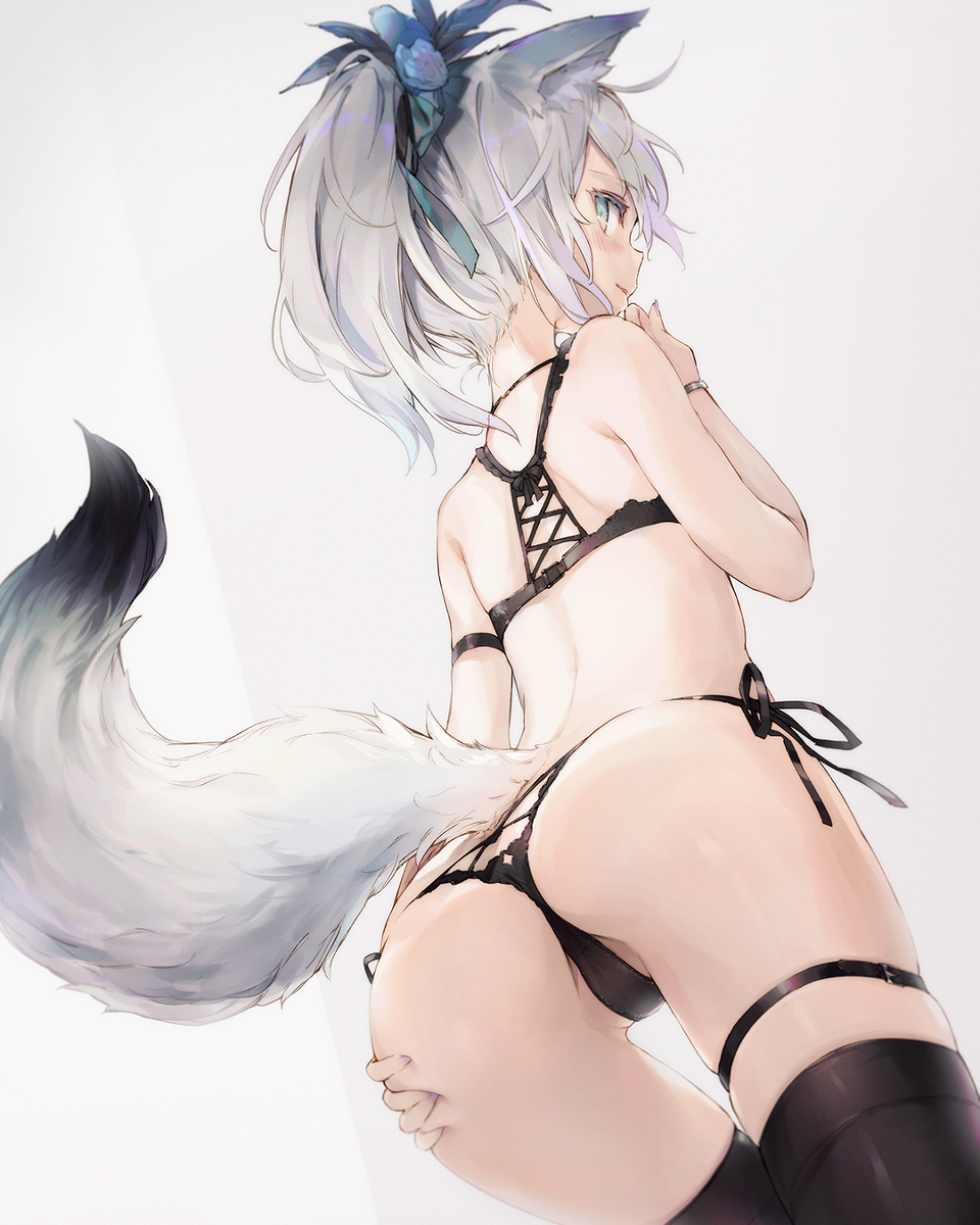 This is a pixiv picture whose title is shippo.