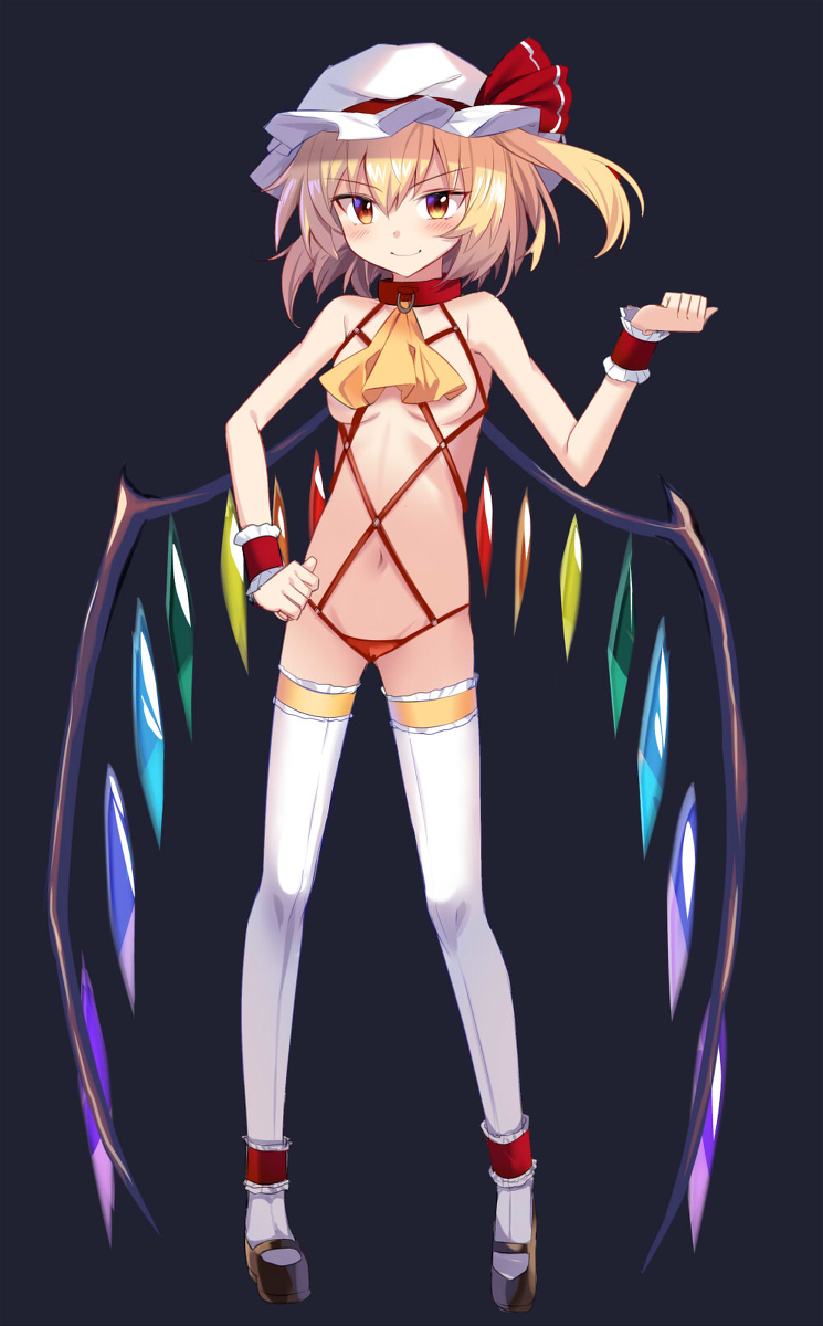 This is a pixiv picture whose title is 夢の東方タッグ編フランちゃん.