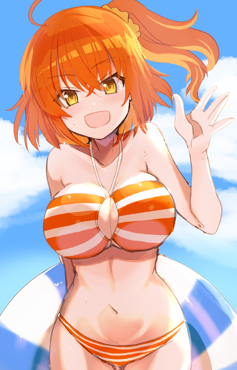 This is a pixiv picture whose title is 水着ぐだ子.