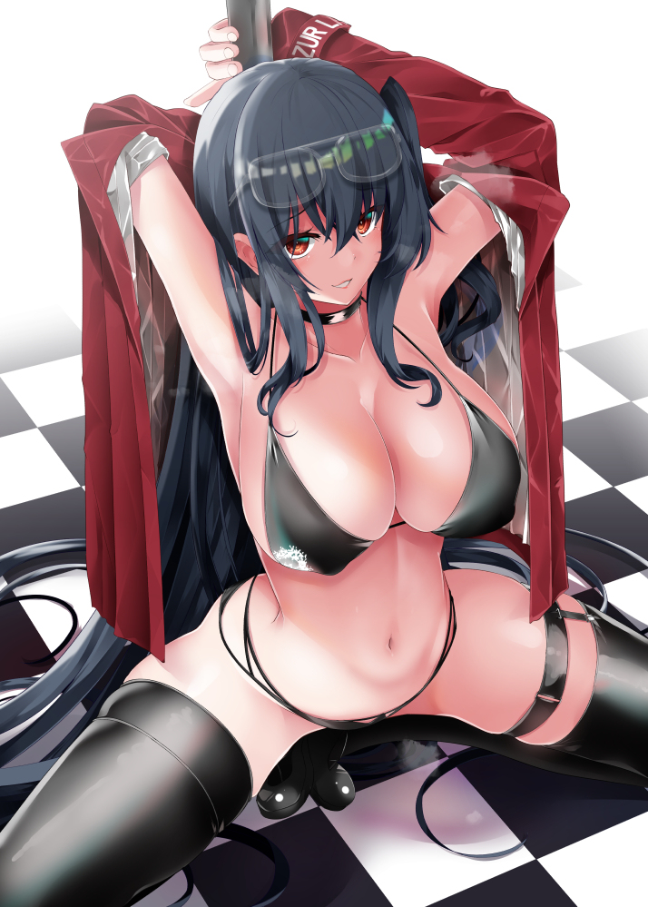 This is a pixiv picture whose title is （劣）情のコンパニオン.