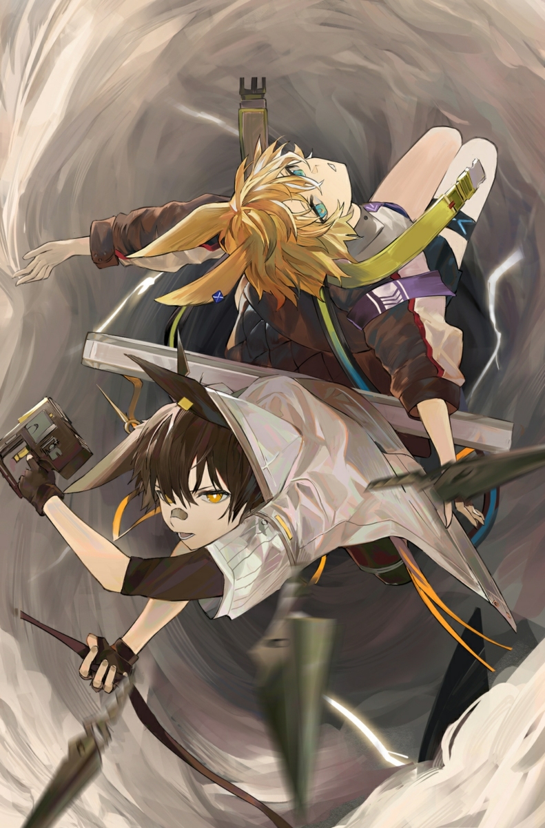 This is a pixiv picture whose title is 気象注意.