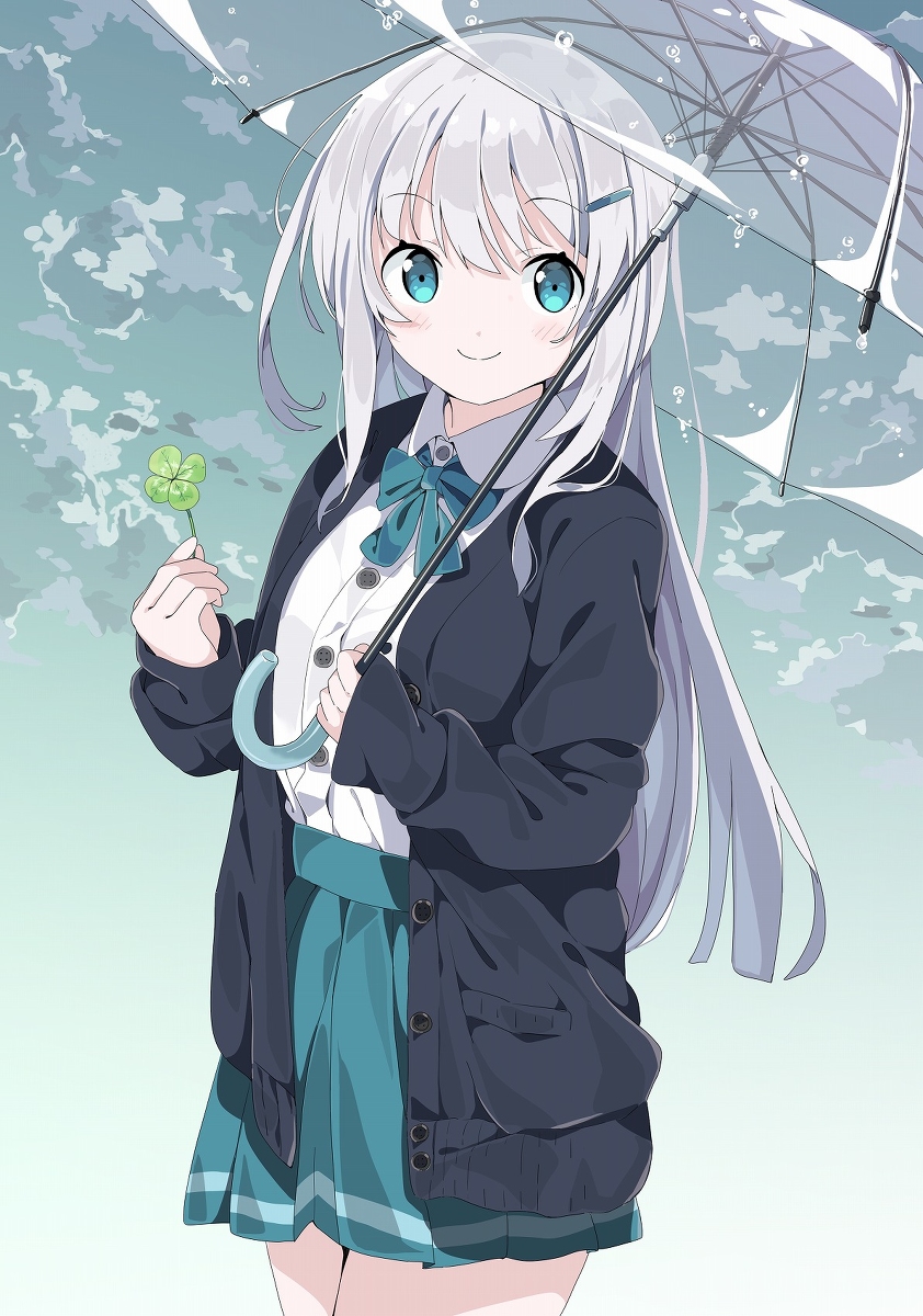 This is a pixiv picture whose title is 🍀.