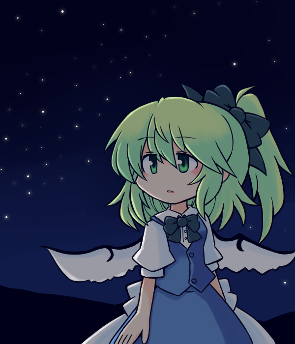 This is a pixiv picture whose title is 大妖精.