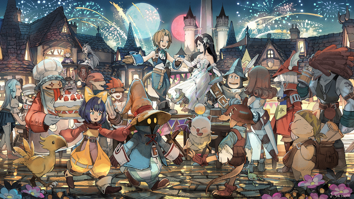 This is a pixiv picture whose title is FINAL FANTASY IX.