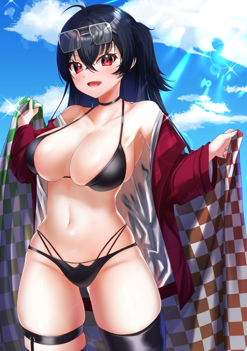 This is a pixiv picture whose title is レースクイーン大鳳.