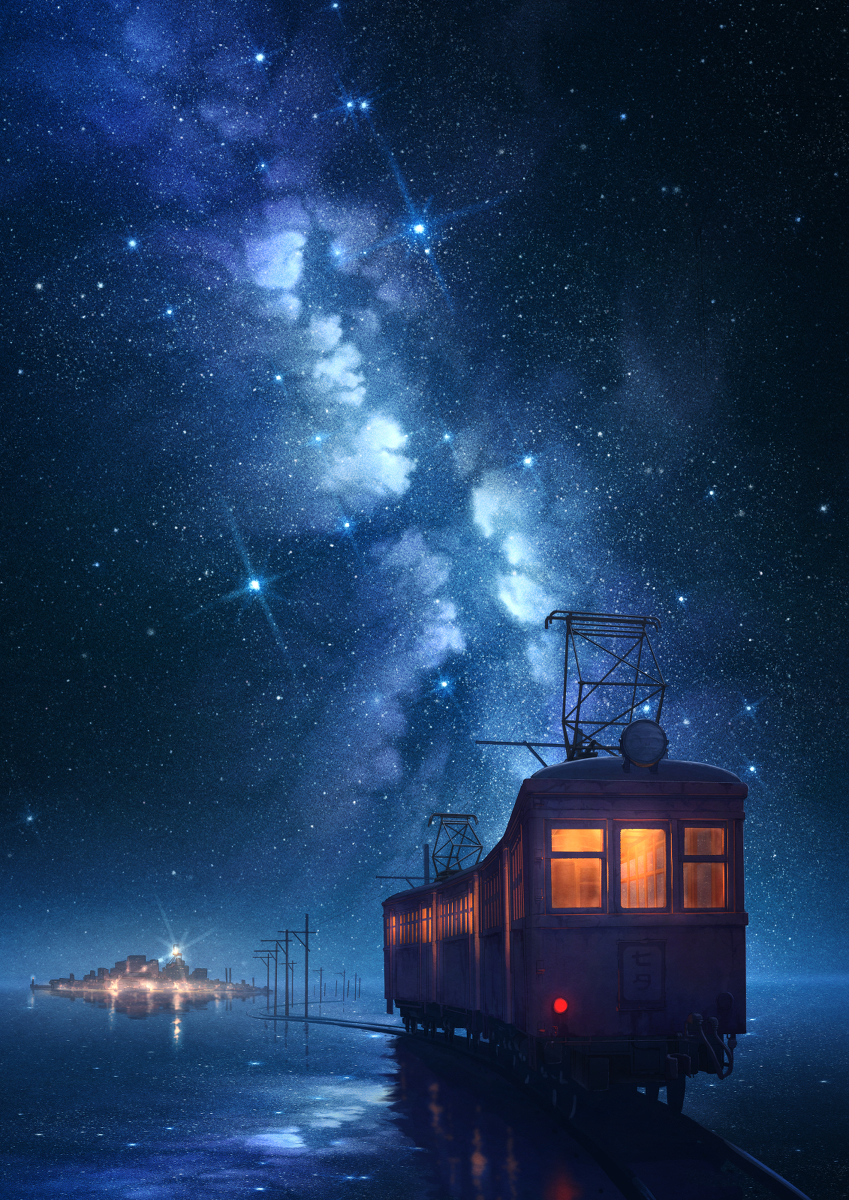 This is a pixiv picture whose title is 7月7日、七夕行き.