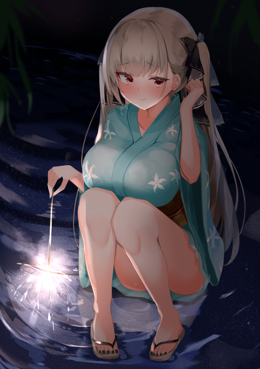 This is a pixiv picture whose title is 指揮官、来年もまた一緒に、、、、、、、、、.