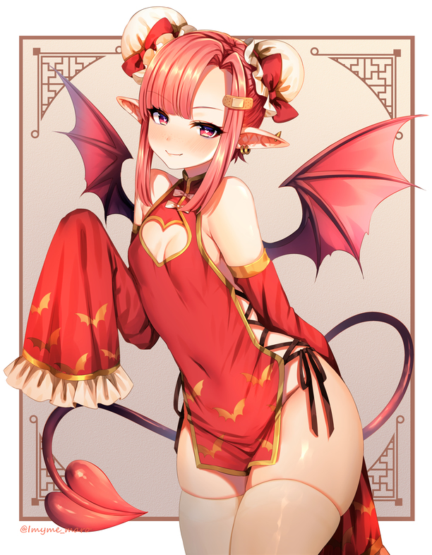 This is a pixiv picture whose title is チャイナメアリー.