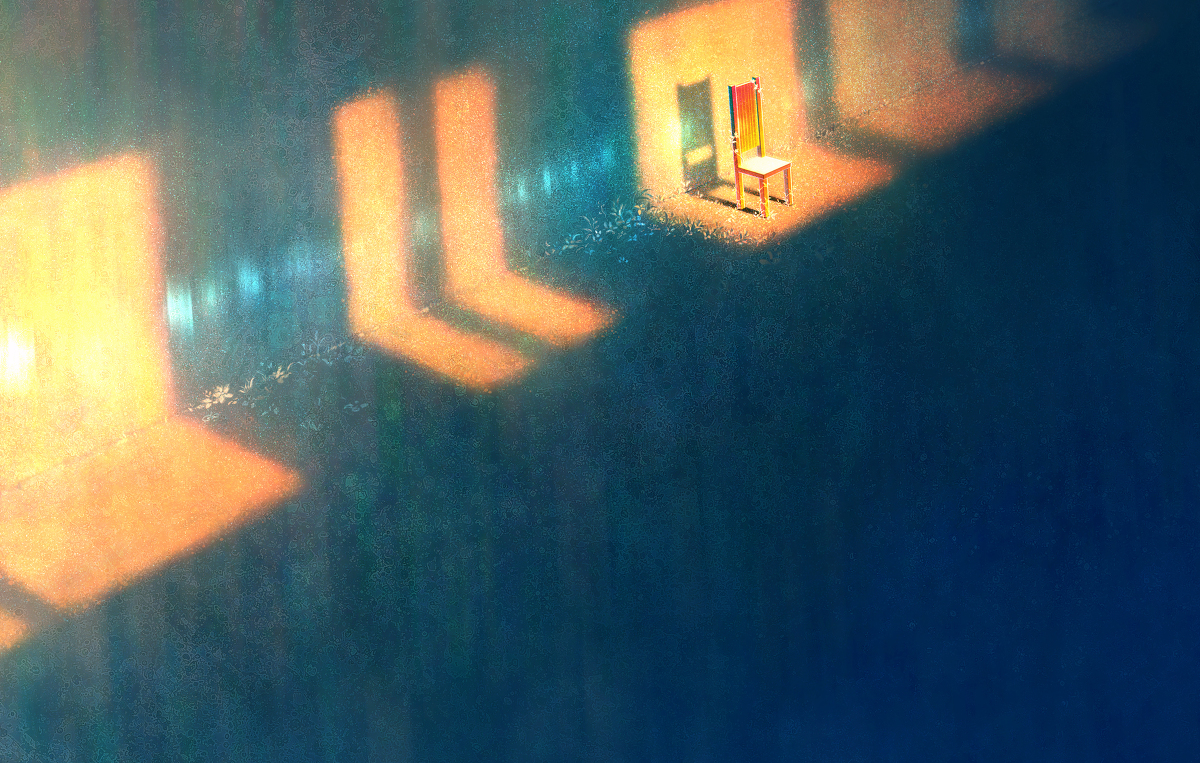 This is a pixiv picture whose title is 夜が通り過ぎていく.