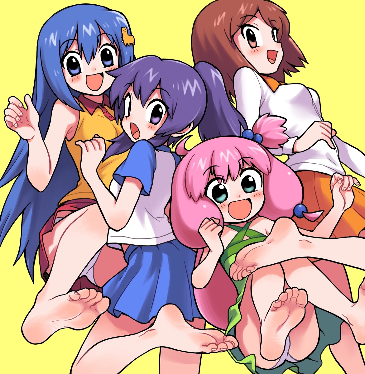 This is a pixiv picture whose title is てーきゅう.