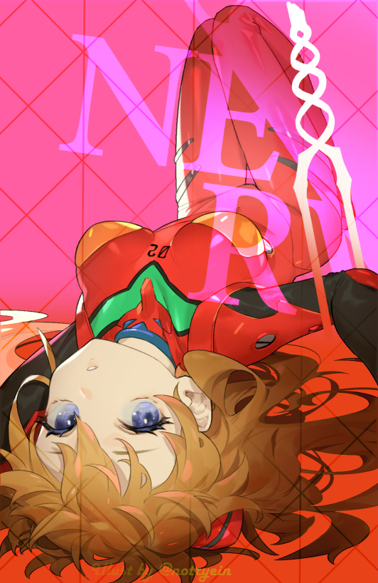 This is a pixiv picture whose title is Asuka.