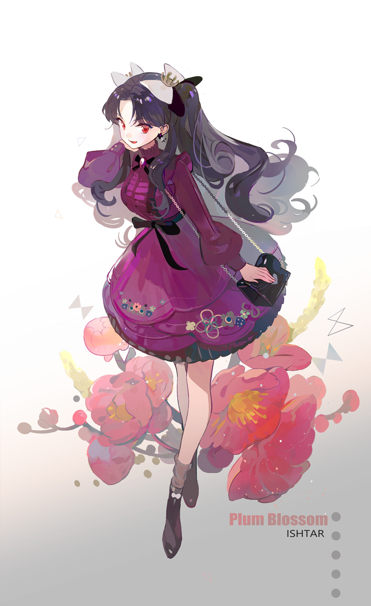 This is a pixiv picture whose title is イシュタルｘ梅の花.