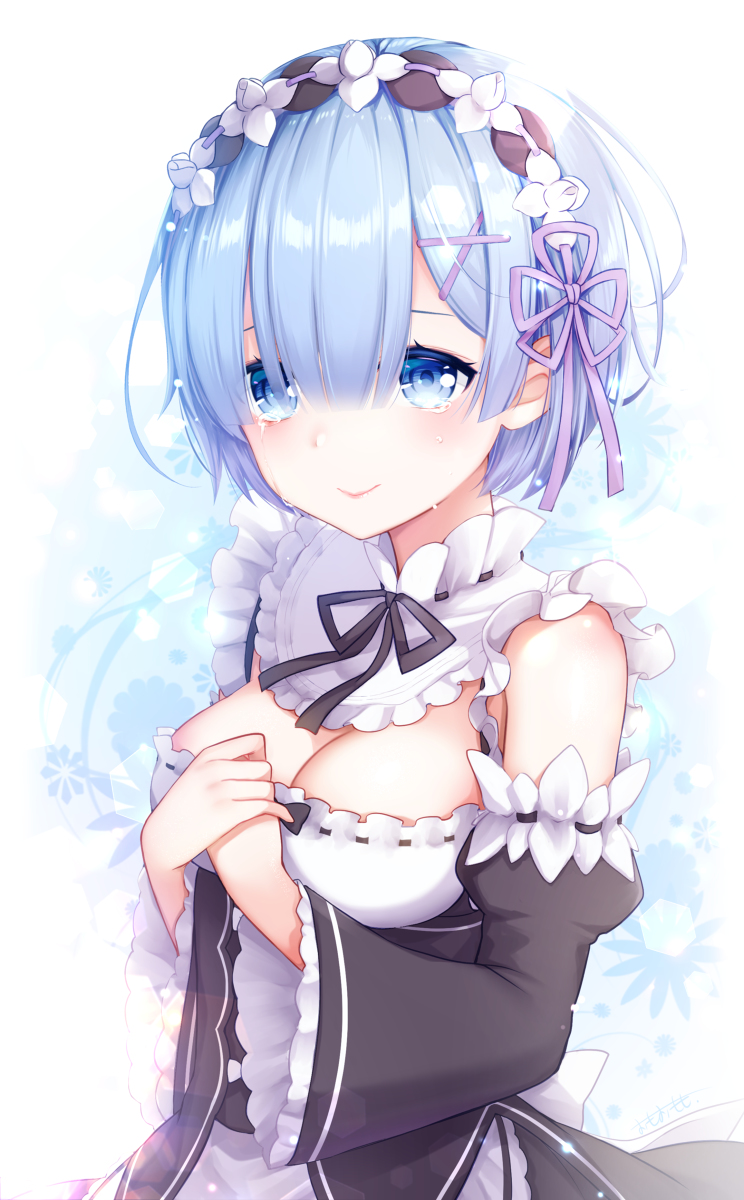 This is a pixiv picture whose title is レムーー!!.