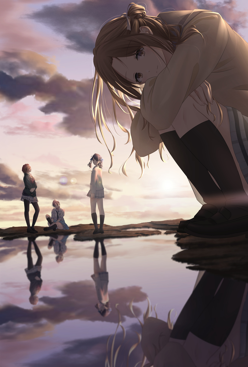 This is a pixiv picture whose title is 天塵.