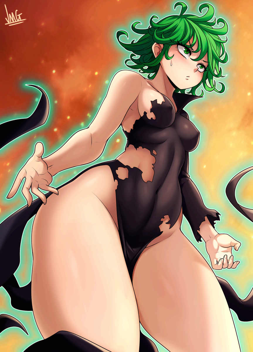 This is a pixiv picture whose title is Tatsumaki / タツマキ.