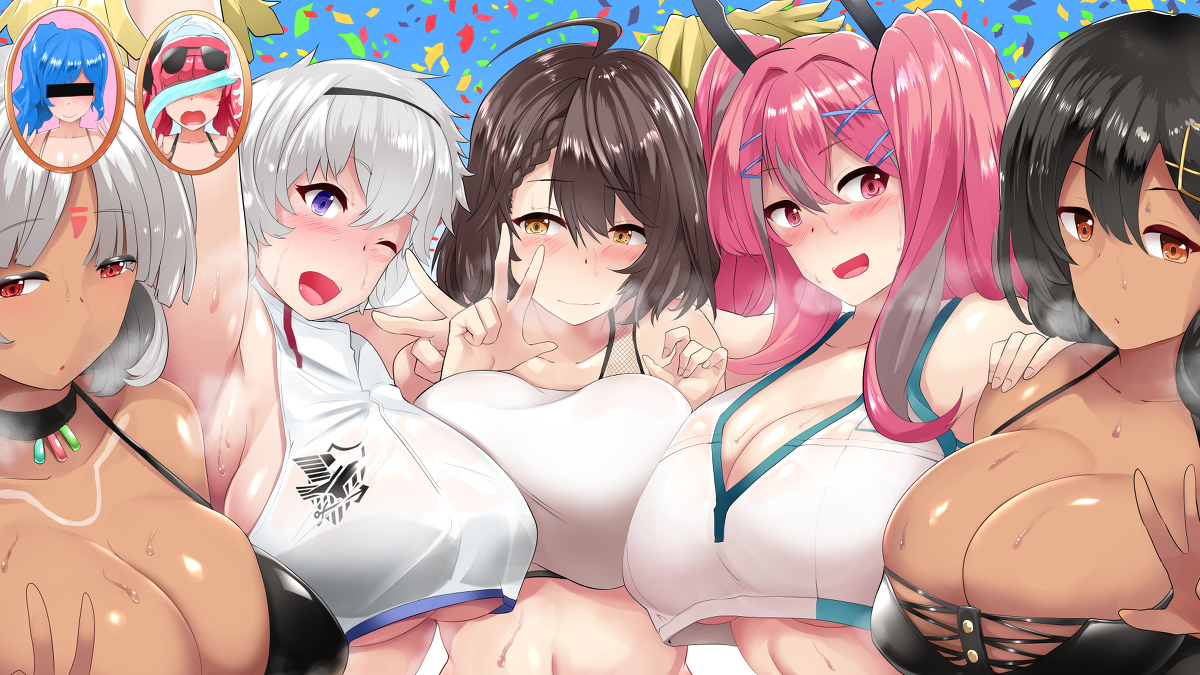 This is a pixiv picture whose title is ユニオっぱい（アメリカン・ドリーム）.