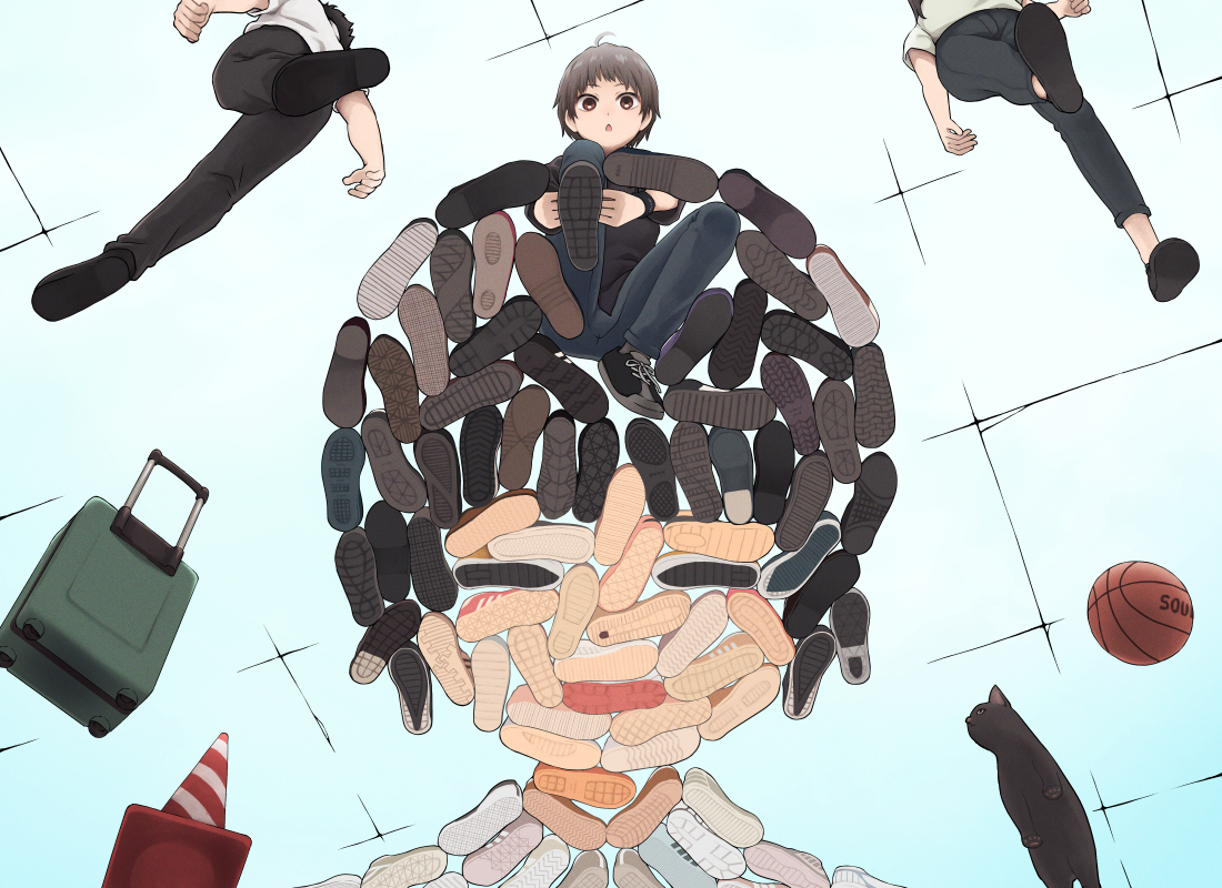This is a pixiv picture whose title is Soul on Soles.