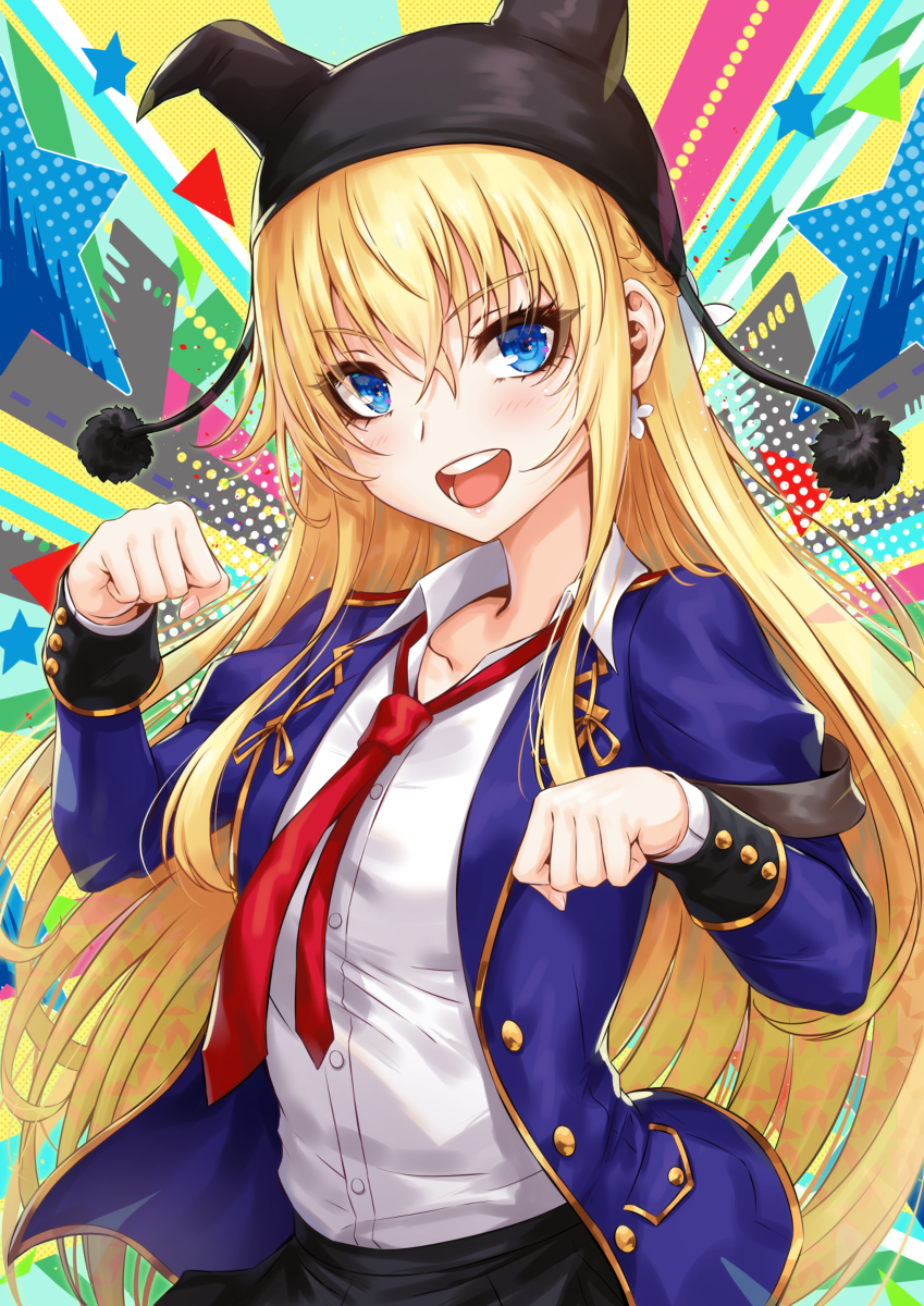 This is a pixiv picture whose title is 『三学演義』 双葉イェリエル乃愛.