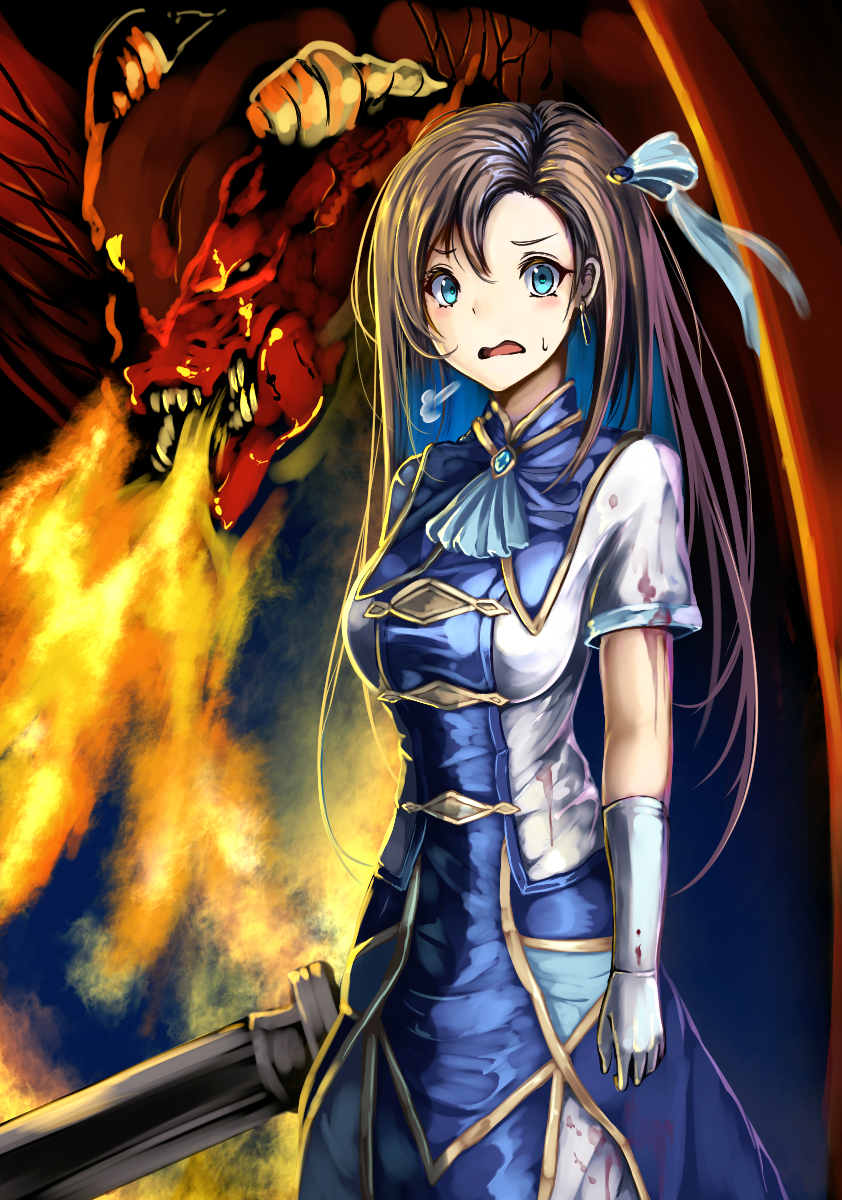 This is a pixiv picture whose title is 鬱エンド回避ワンチャン狙えそうな悪役令嬢のDOD.