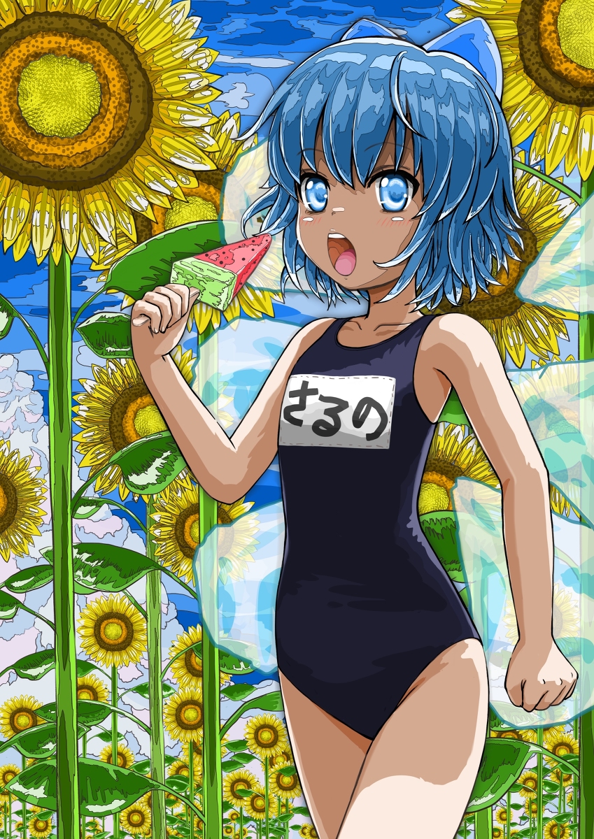 This is a pixiv picture whose title is チルノ.