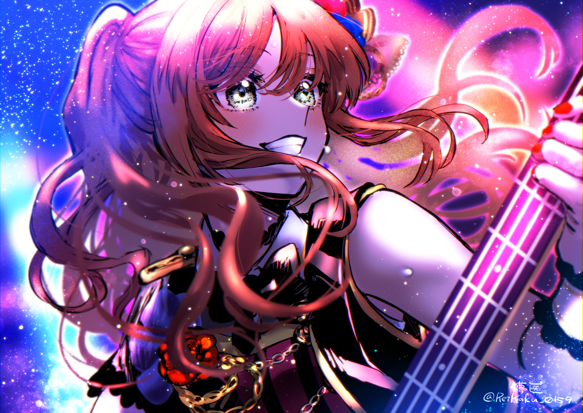 This is a pixiv picture whose title is 【skeb】今井リサちゃん！【バンドリ！】.