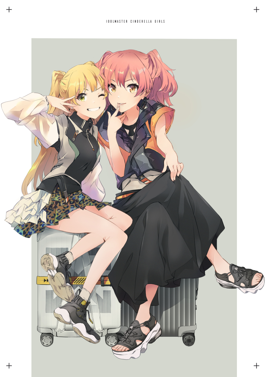 This is a pixiv picture whose title is familia twin.