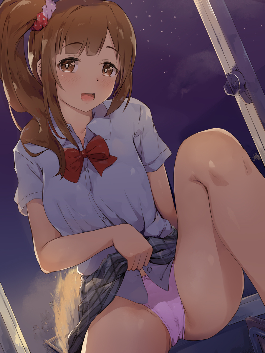 This is a pixiv picture whose title is これから後夜祭だけど行く？　それとも・・・.