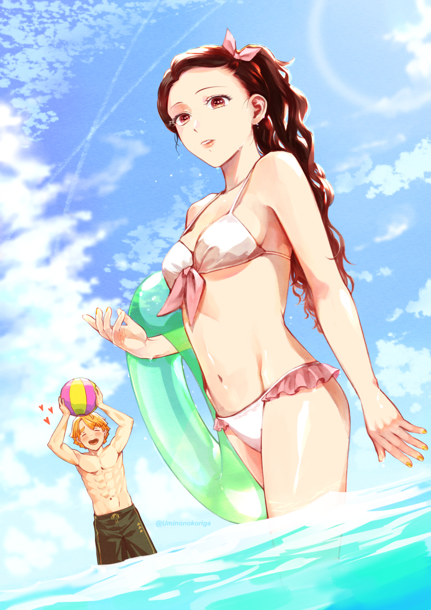 This is a pixiv picture whose title is 夏のぜんねず.