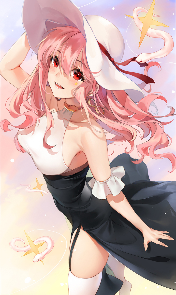 This is a pixiv picture whose title is ピンク♥.