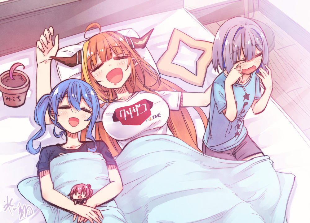 This is a pixiv picture whose title is 同居ーず.