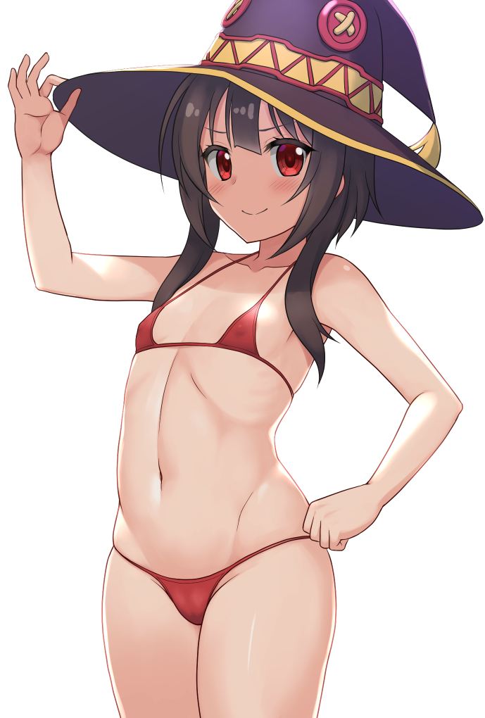 This is a pixiv picture whose title is ドヤ顔めぐみん.