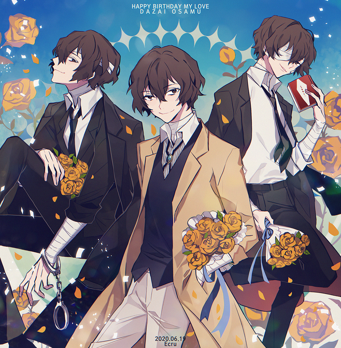 This is a pixiv picture whose title is BSD log 10.