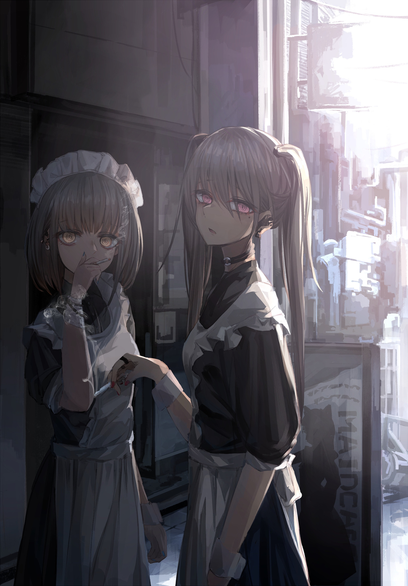 This is a pixiv picture whose title is dark.
