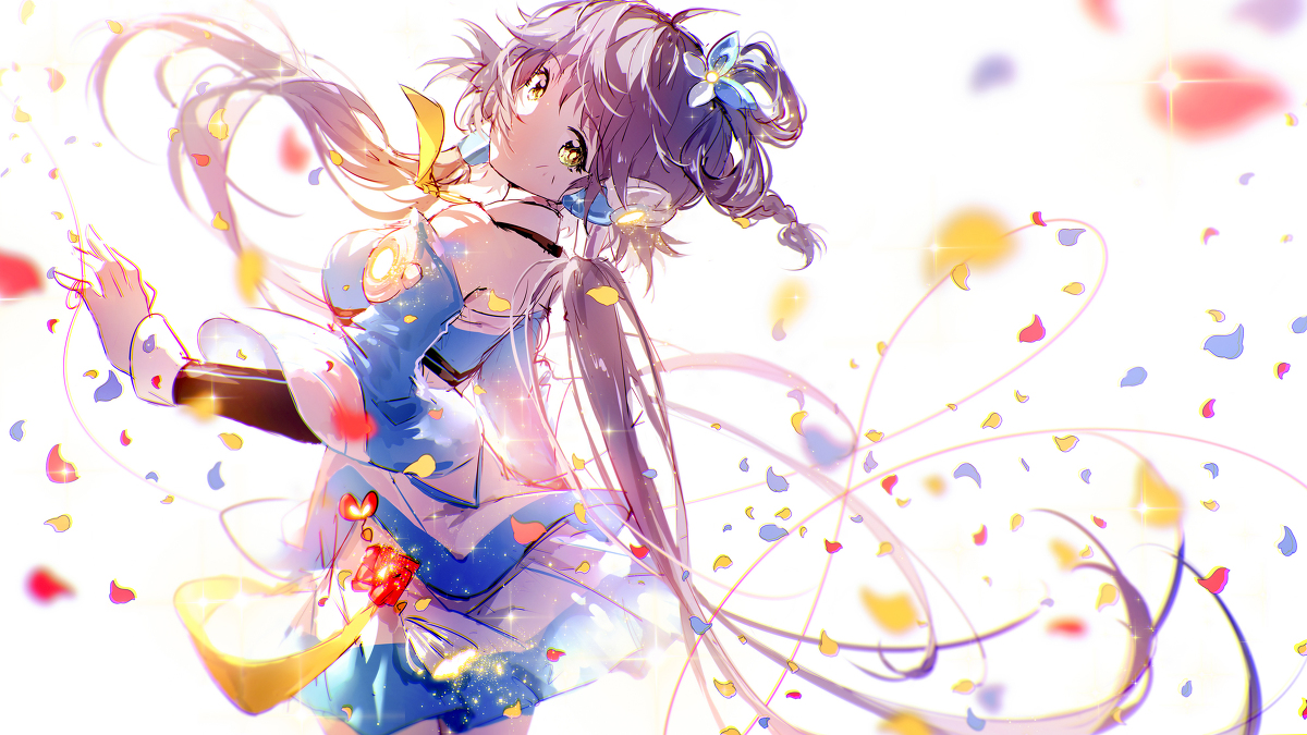 This is a pixiv picture whose title is Happy 8th Anniversary.