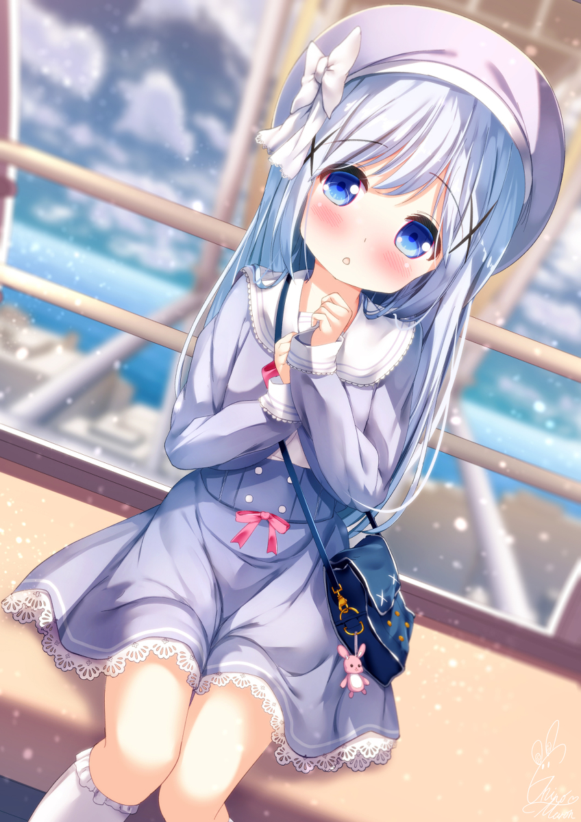 This is a pixiv picture whose title is チノちゃんと観覧車デート.