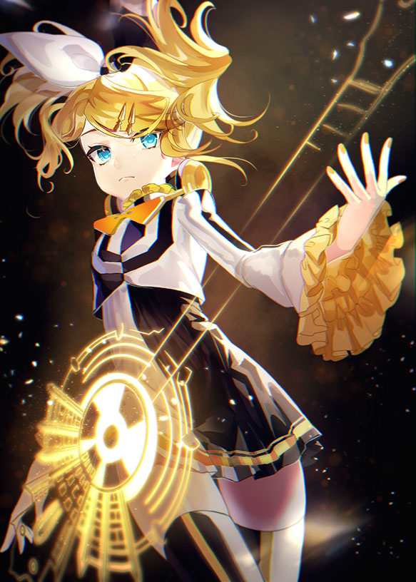 This is a pixiv picture whose title is 炉心融解.