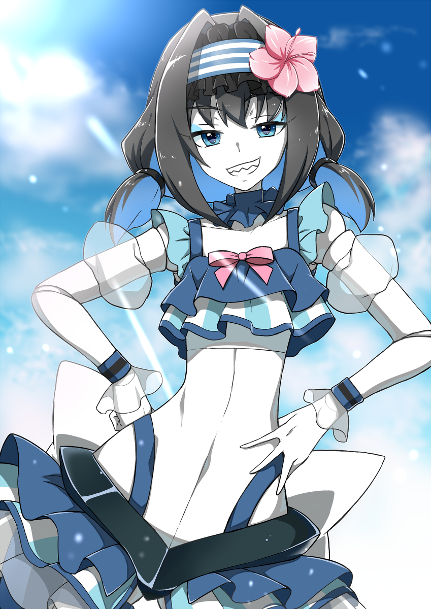 This is a pixiv picture whose title is 水着ガリィ.