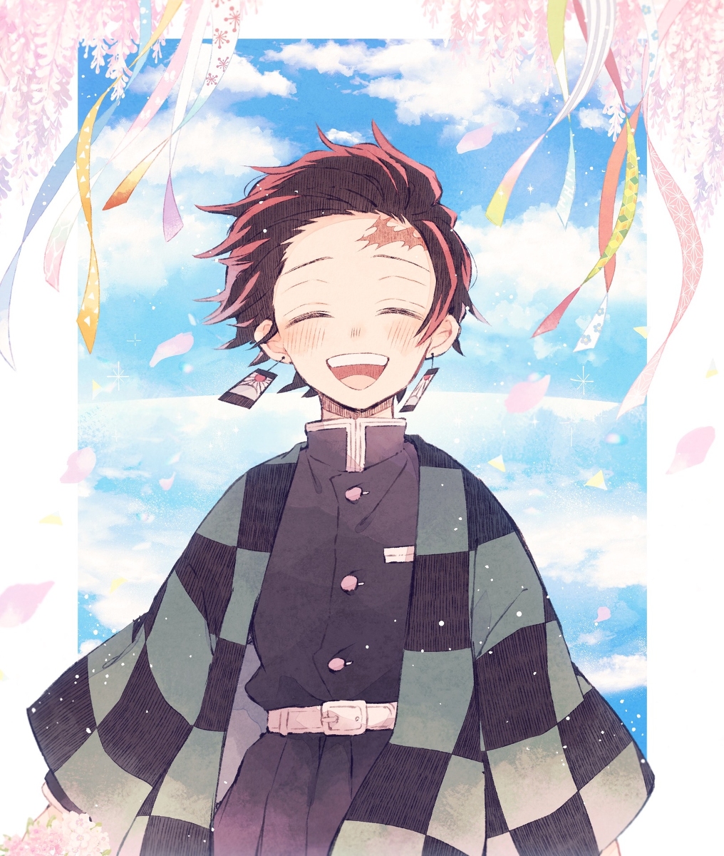 This is a pixiv picture whose title is 竈門炭治郎誕生祭2020.