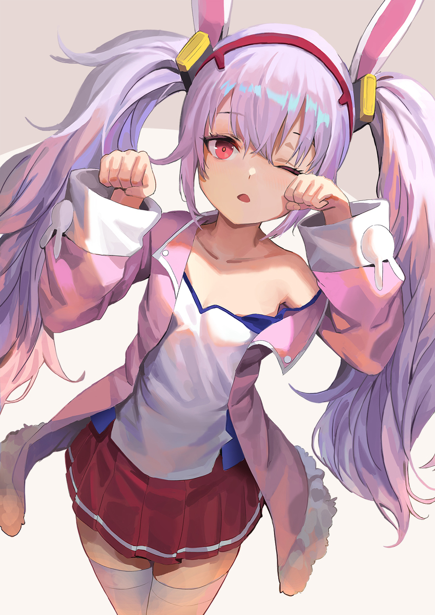 This is a pixiv picture whose title is Laffey.