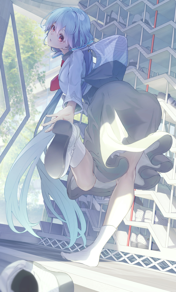 This is a pixiv picture whose title is 初音美紅とわたし 2.